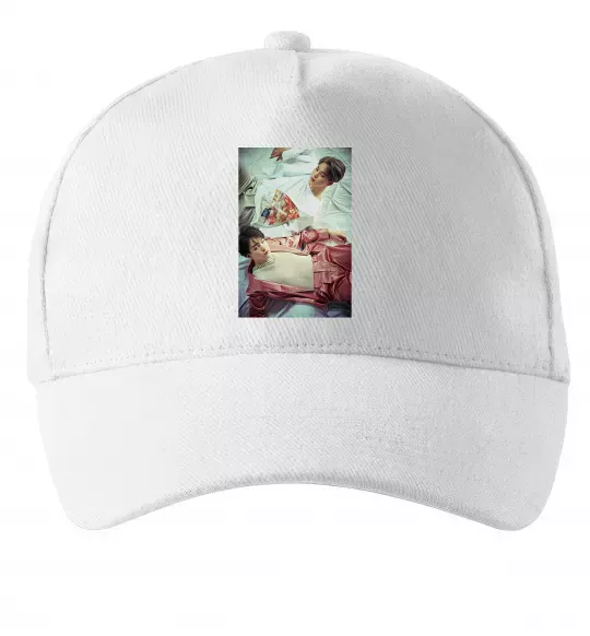 Кепка Мин Юнги Чи Мин Білий фото