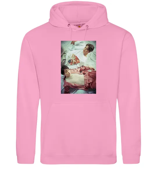 Мужская толстовка (худи) Мин Юнги Чи Мин Розовый фото