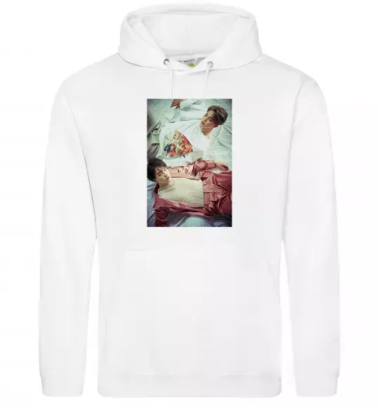 Жіноча толстовка (худі) Мин Юнги Чи Мин Білий фото