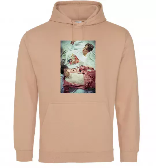 Жіноча толстовка (худі) Мин Юнги Чи Мин Пісочний фото