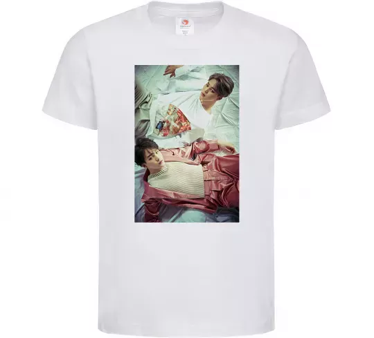 Дитяча футболка Мин Юнги Чи Мин Білий фото