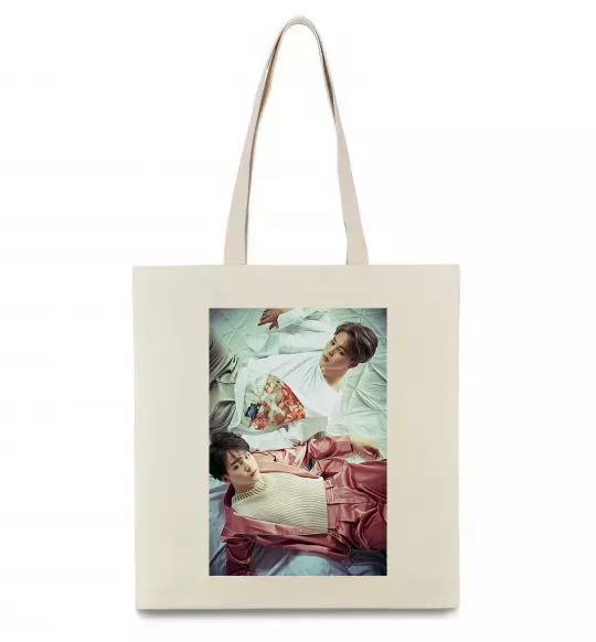 Еко-сумка Мин Юнги Чи Мин Бежевий фото