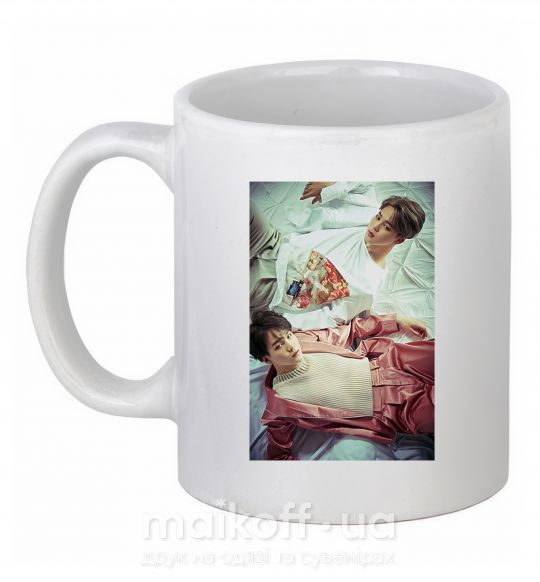 Чашка керамічна Мин Юнги Чи Мин Білий фото