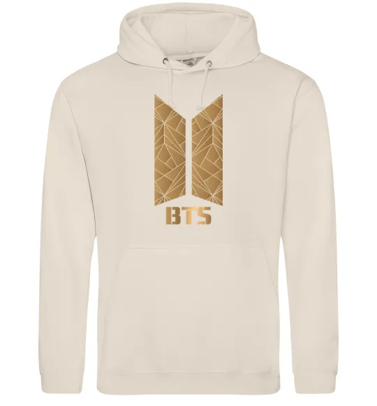 Чоловіча толстовка (худі) BTS gold logo Таш фото
