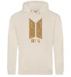 Чоловіча толстовка (худі) BTS gold logo Таш Чоловіча толстовка (худі) BTS gold logo Таш фото