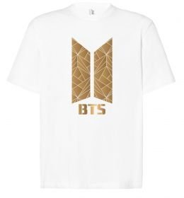 Футболка Оверсайз BTS gold logo