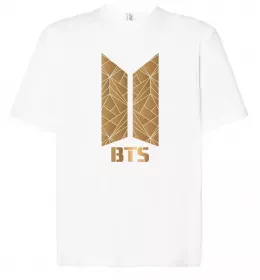 Футболка Оверсайз Jongkook long hair Белый фото