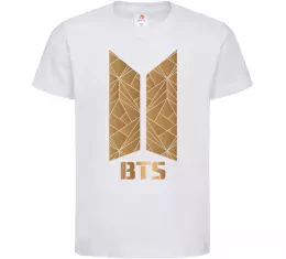 Детская футболка BTS метелики Черный фото