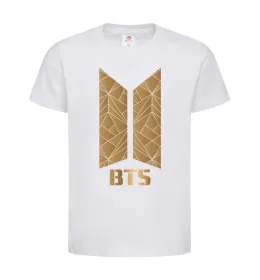 Детская футболка BTS logo Ярко-синий фото