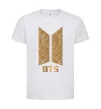 Дитяча футболка BTS gold logo Білий Дитяча футболка BTS gold logo Білий фото