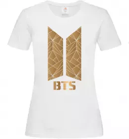 Женская футболка Jongkook long hair Белый фото