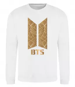 Свитшот BTS photo Белый фото