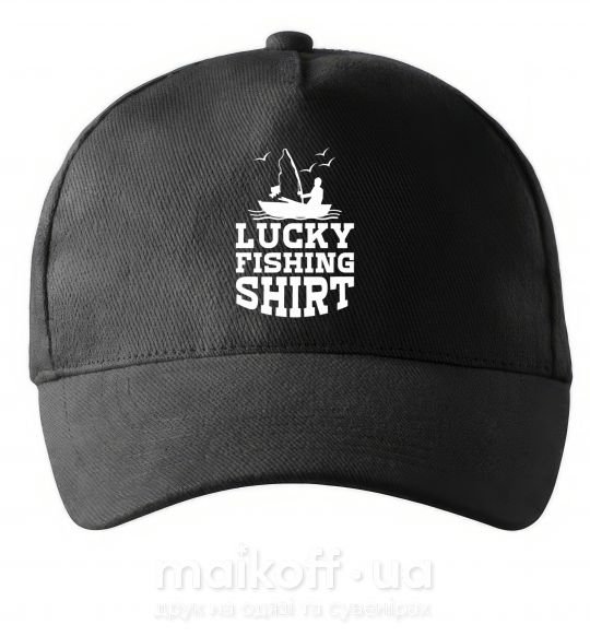 Кепка Lucky fishing shirt Черный фото