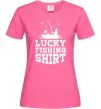 Жіноча футболка Lucky fishing shirt Яскраво-рожевий фото
