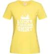Жіноча футболка Lucky fishing shirt Лимонний фото