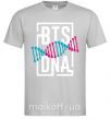 Мужская футболка BTS DNA Серый фото