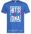 Чоловіча футболка BTS DNA Яскраво-синій фото