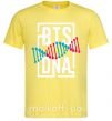 Мужская футболка BTS DNA Лимонный фото