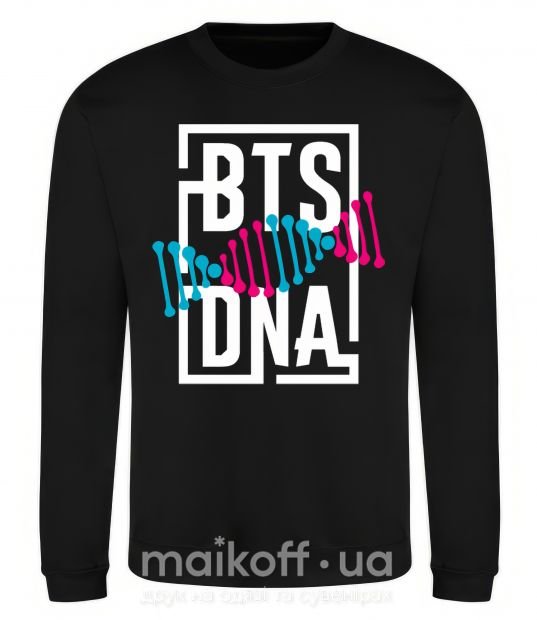 Свитшот BTS DNA Черный фото