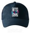 Кепка BTS DNA Темно-синій фото
