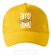 Кепка BTS DNA Сонячно жовтий фото