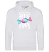 Женская толстовка (худи) BTS DNA Серый меланж фото