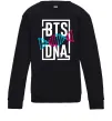 Дитячий світшот BTS DNA Чорний фото