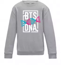 Дитячий світшот BTS DNA Сірий меланж фото