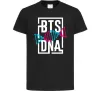 Детская футболка BTS DNA Черный фото