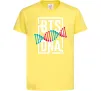 Детская футболка BTS DNA Лимонный фото