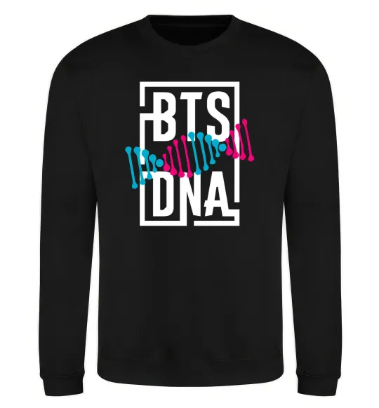 Світшот BTS DNA Чорний фото