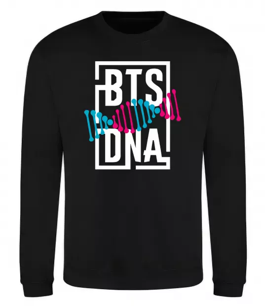 Світшот BTS DNA Чорний фото