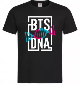 Мужская футболка BTS DNA Черный фото