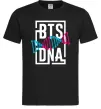 Чоловіча футболка BTS DNA Чорний Чоловіча футболка BTS DNA Чорний фото
