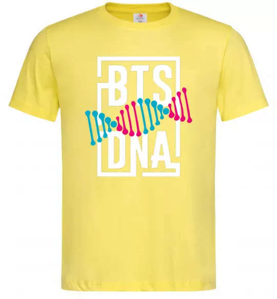 Чоловіча футболка BTS DNA Лимонний фото