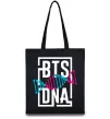 Эко-сумка BTS DNA Черный Эко-сумка BTS DNA Черный фото
