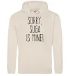 Женская толстовка (худи) Sorry Suga is mine Таш фото