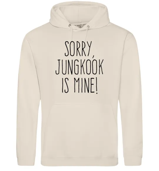 Женская толстовка (худи) Sorry Jungkook is mine Таш фото