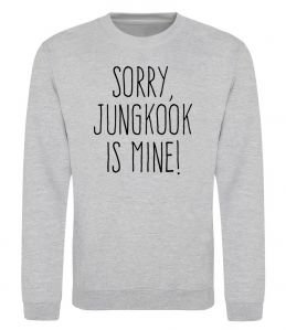 Свитшот Sorry Jungkook is mine