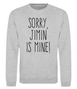 Світшот Sorry Jimin is mine