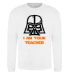 Свитшот I'm your teacher Белый фото