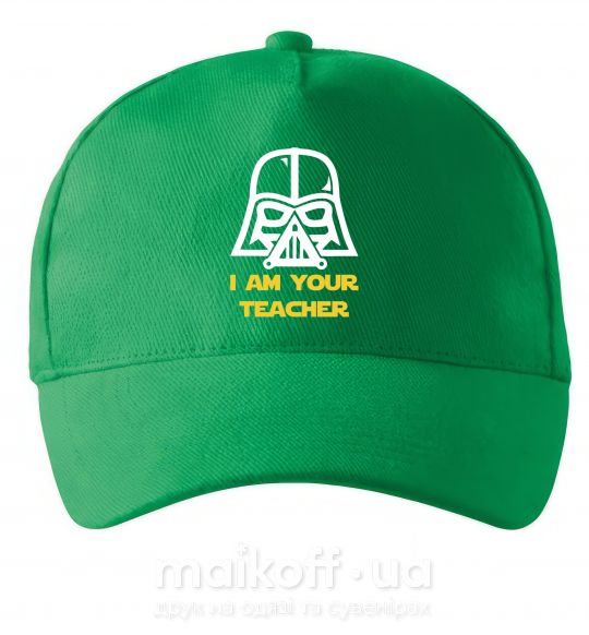 Кепка I'm your teacher Зелений фото