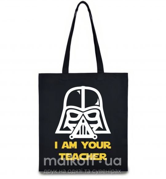 Эко-сумка I'm your teacher Черный фото