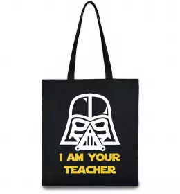 Эко-сумка I'm your teacher Черный фото