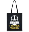 Еко-сумка I'm your teacher Чорний фото