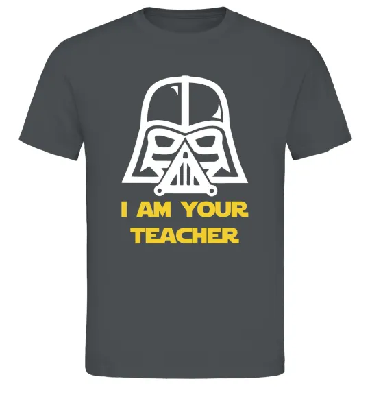 Мужская футболка I'm your teacher Графит фото