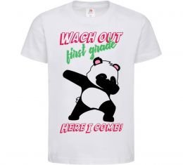 Дитяча футболка Wach out first grade here i come Дитяча футболка Wach out first grade here i come
