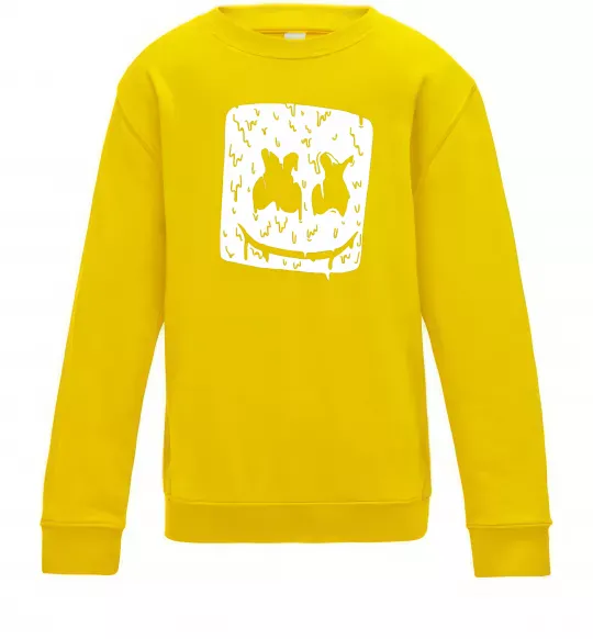 Дитячий світшот Marshmello hot Сонячно жовтий фото