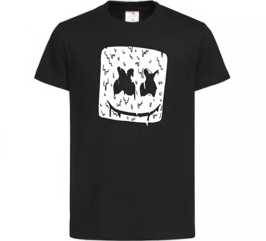 Дитяча футболка Marshmello hot Чорний фото