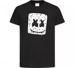 Детская футболка Marshmello hot Черный фото